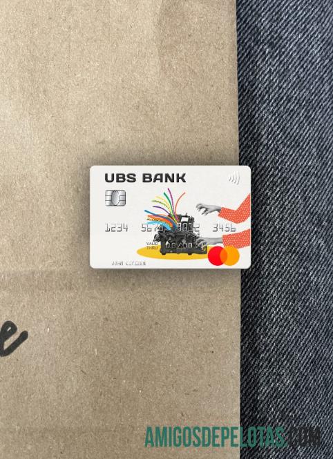 EUA UBS Bank Mastercard Photolook Front amostra